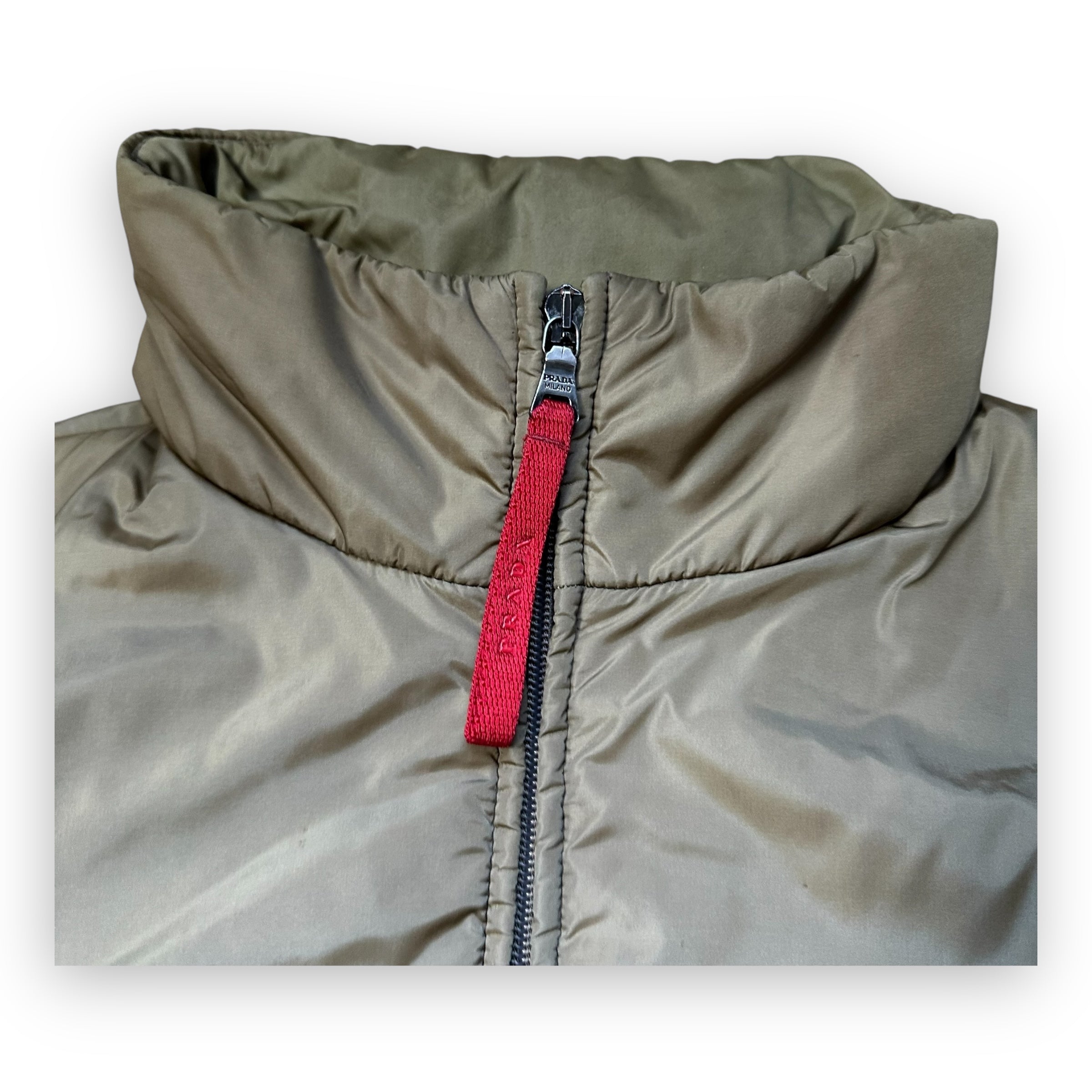 Jacket Prada Sport Down Light Brown