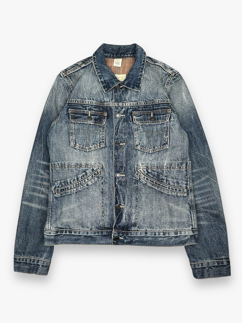 Ralph Lauren Faded Denim Jacket vintage