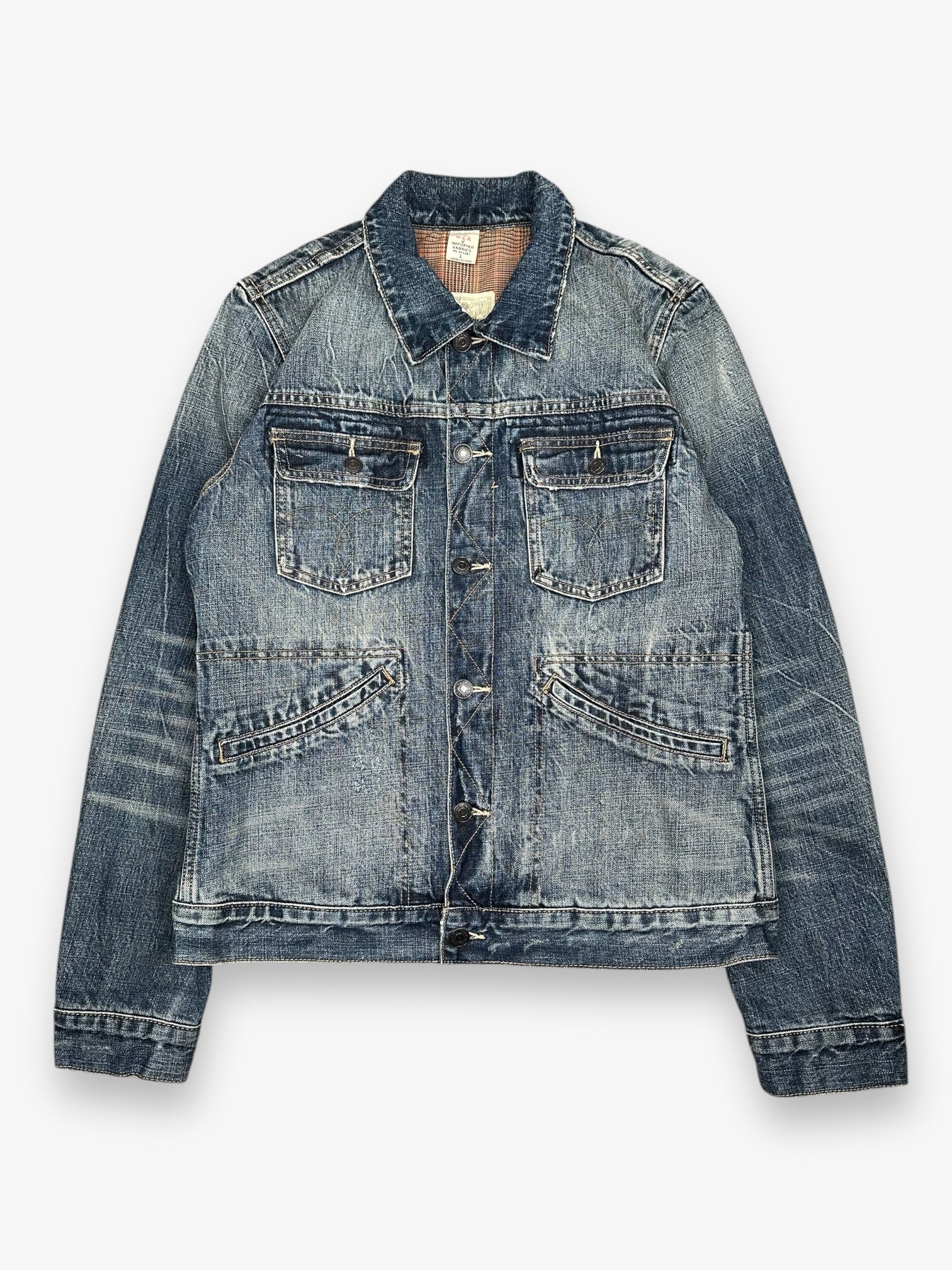 Ralph Lauren Faded Denim Jacket vintage