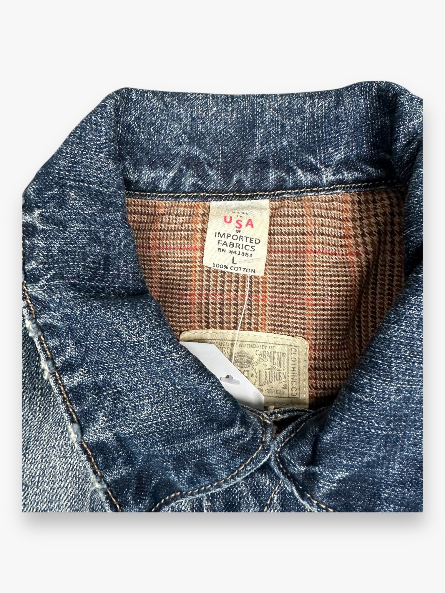 Ralph Lauren Faded Denim Jacket vintage