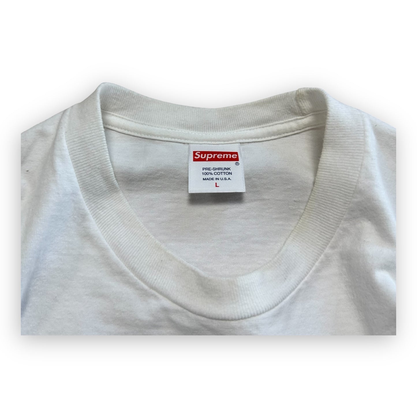 Tee Supreme Knowledge White SS22 (L)