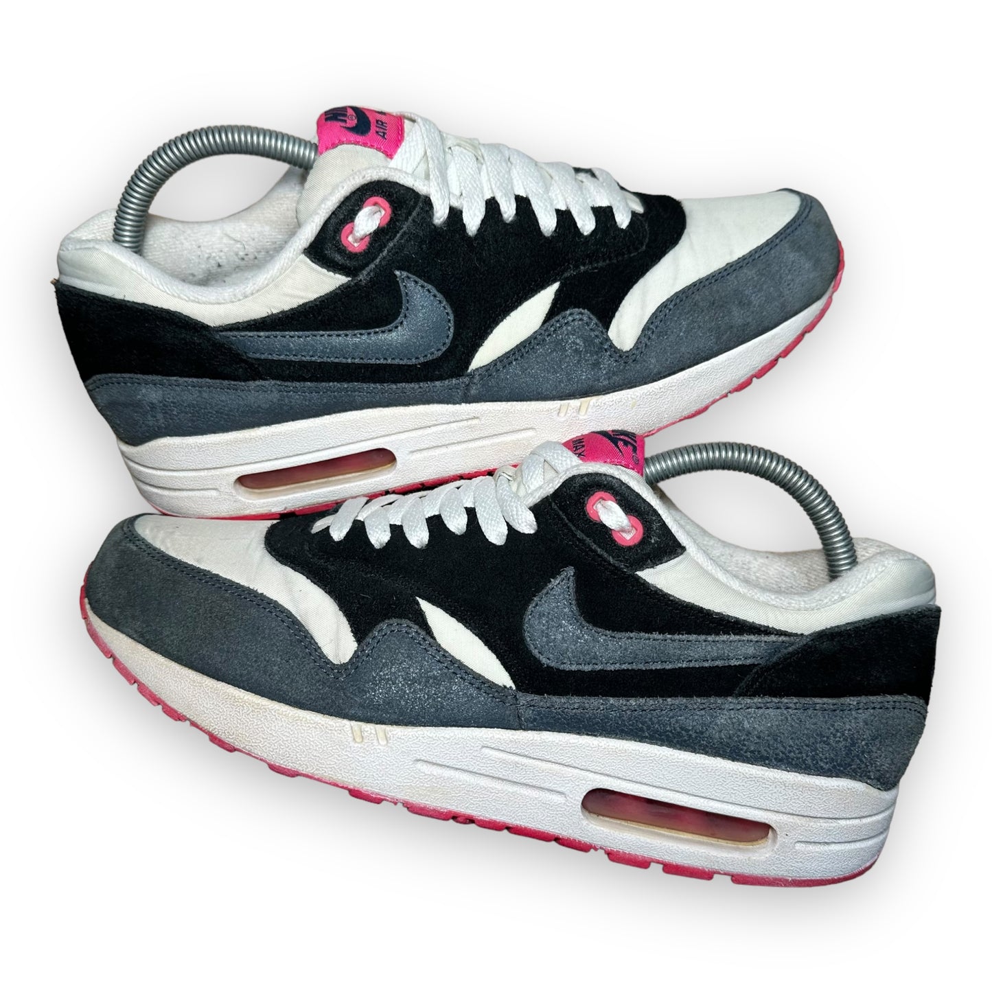 EU43 - US9.5 - UK8.5 • Air Max 1 Black Grey Pink (2013)