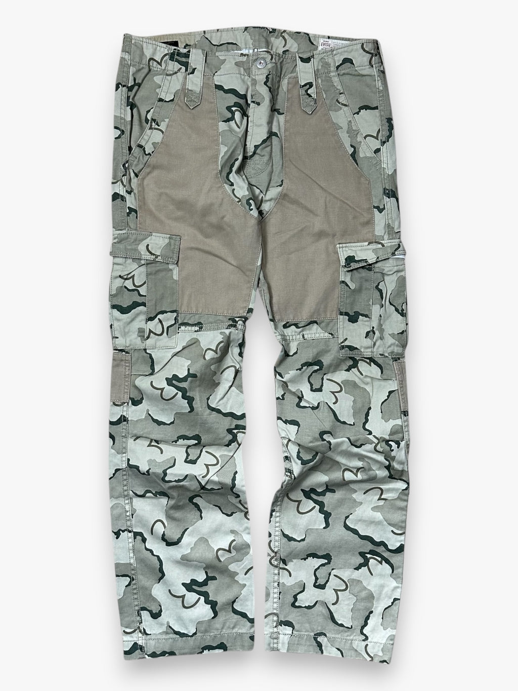 Jeans Evisu Cargo Military Evisu Camo Seagull Lot 2008