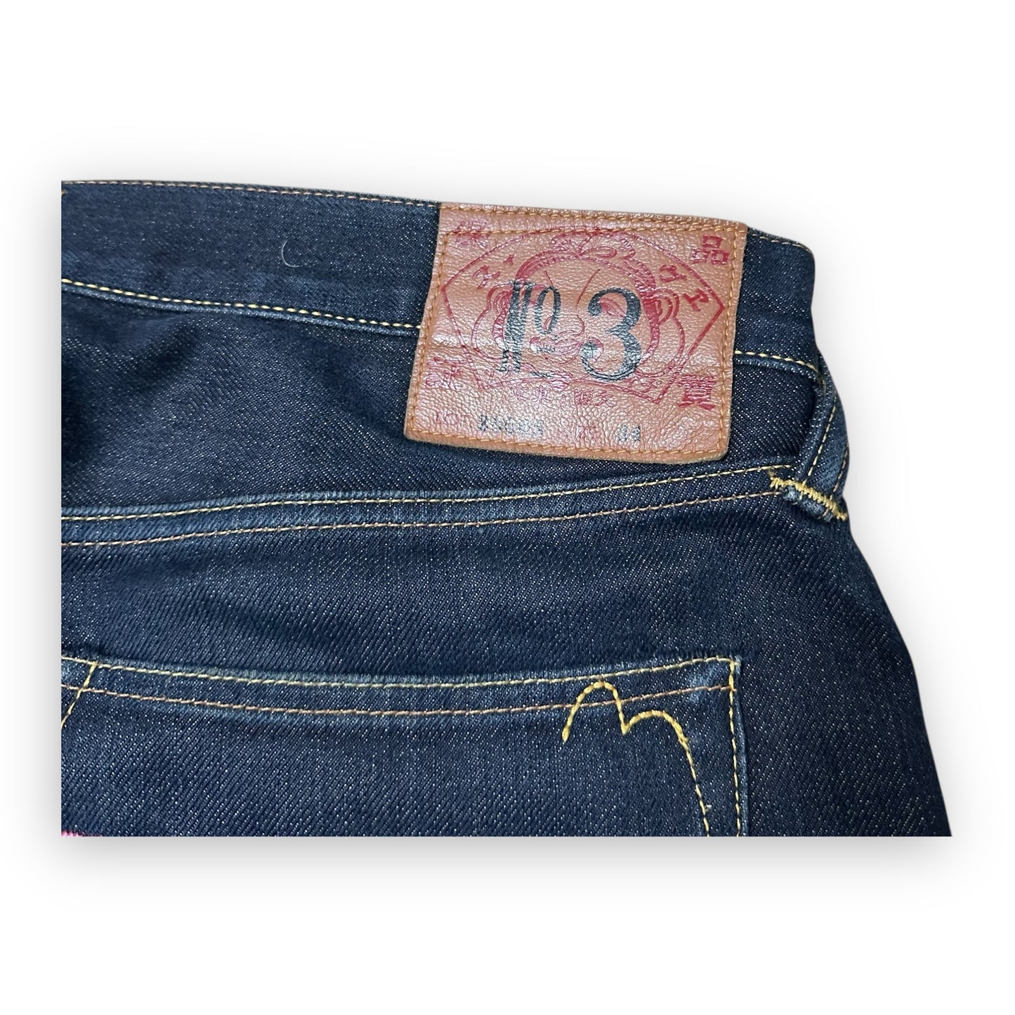 Jort Evisu Daicock Red Embroidery Lot 2000 (L)
