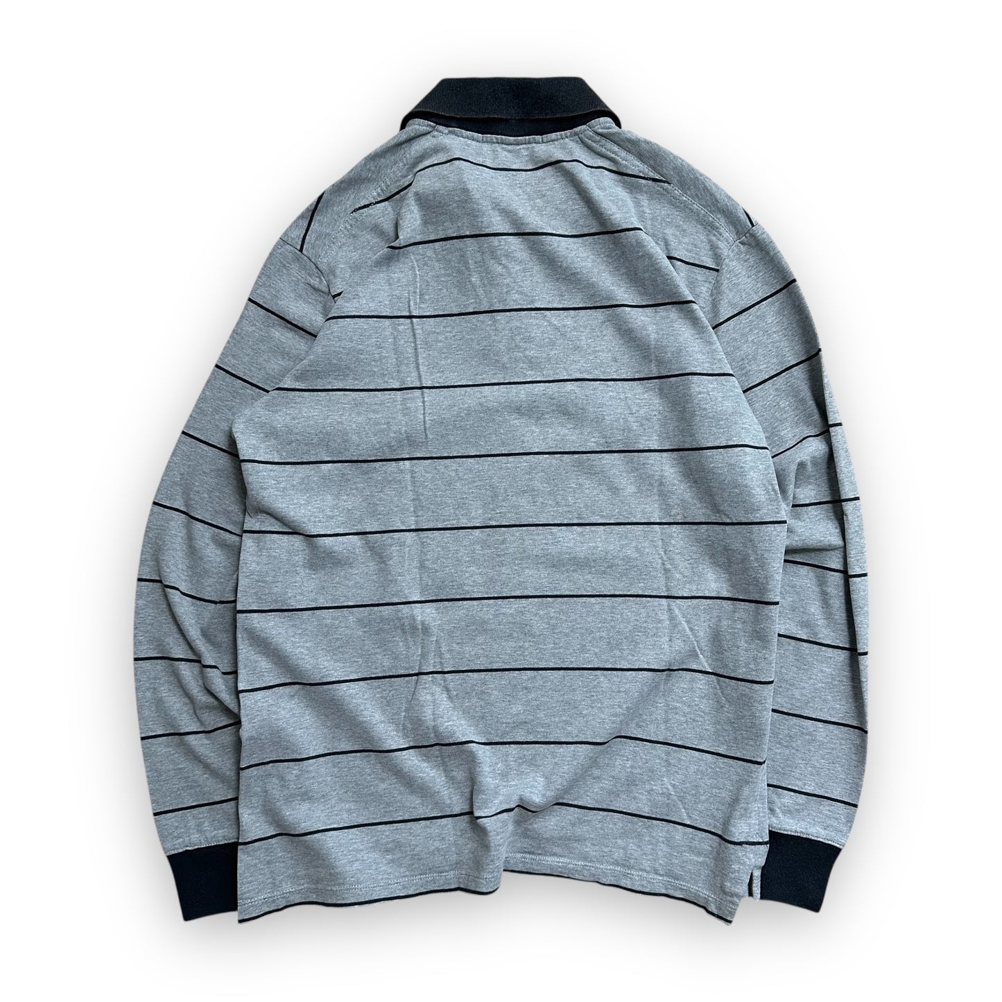 Polo Longsleeve Stone Island Denims Striped Grey AW07 (L)