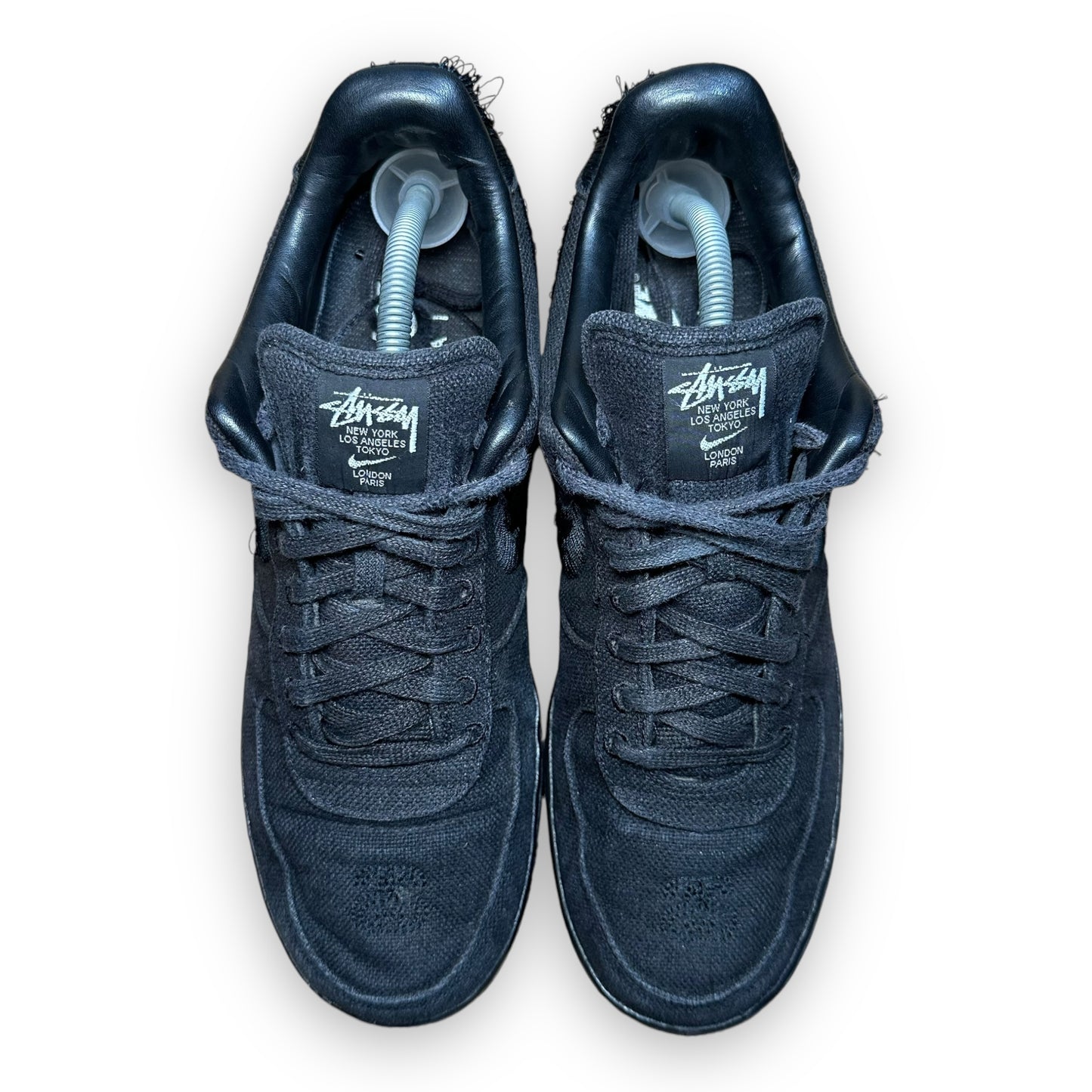 EU46 - US12 - UK11 • Air Force 1 Low Stussy Black