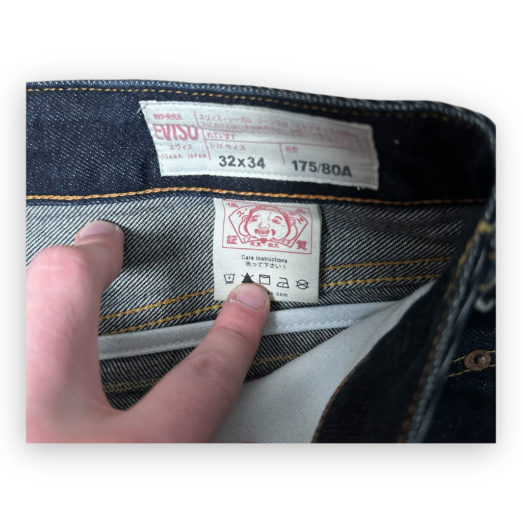 Jeans Evisu Daicock embroidery Lot 2008