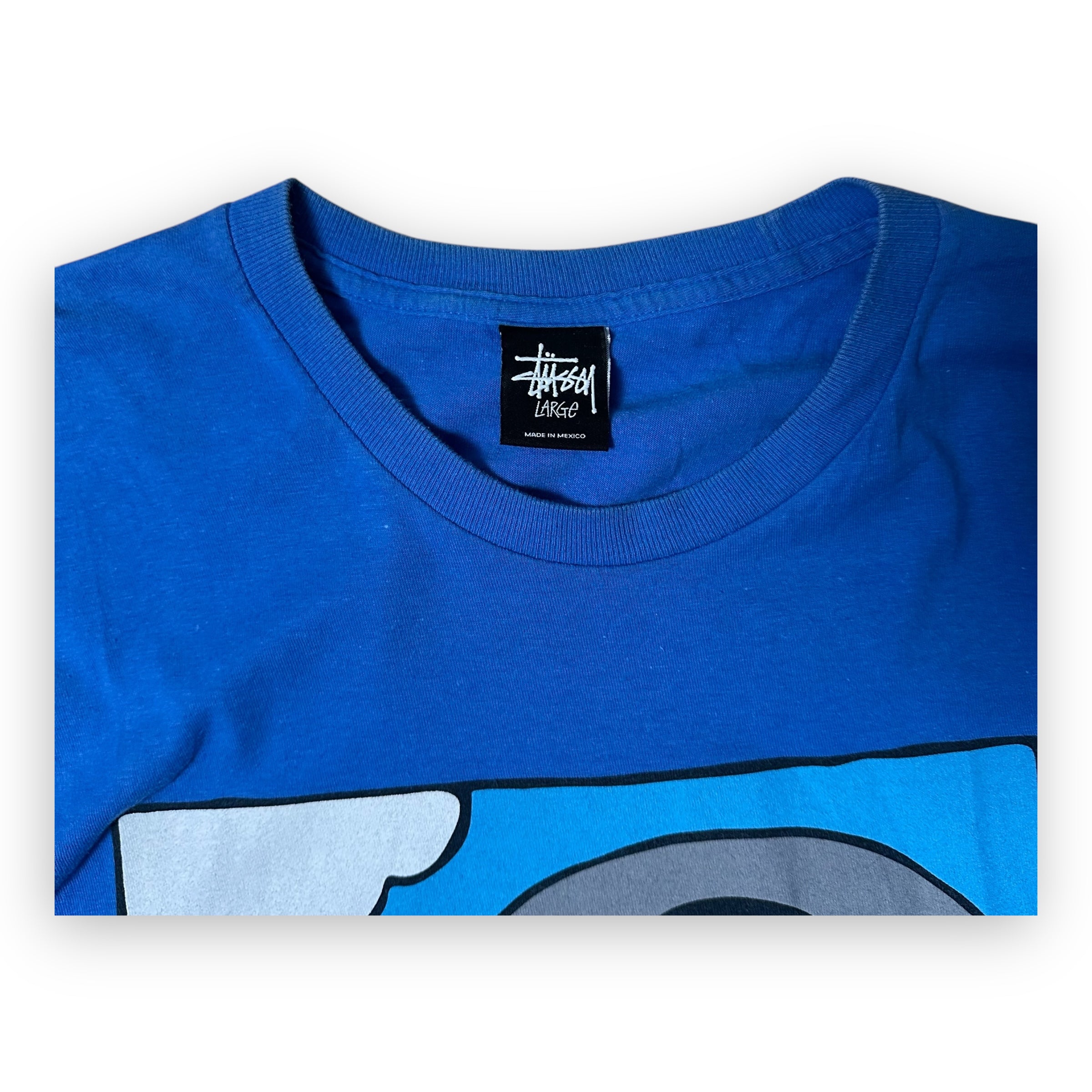 Tee Stussy Parra Blue