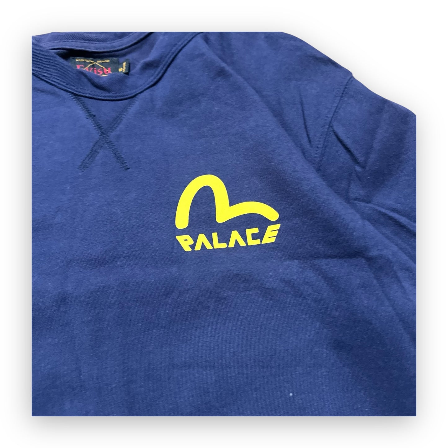 Tee Evisu x Palace Navy/Yellow SS20 (S)