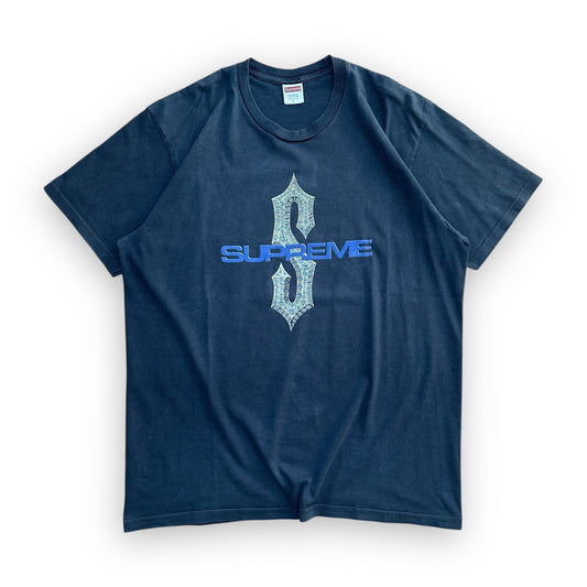 Tee Supreme Diamond Black SS18 (L)