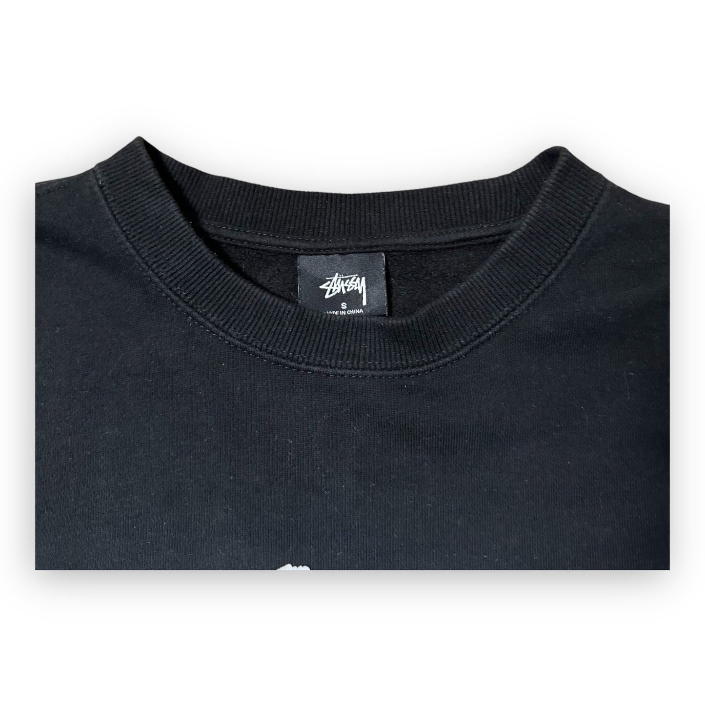 Sweatshirt Crewneck Stussy Worldtour Black (S)