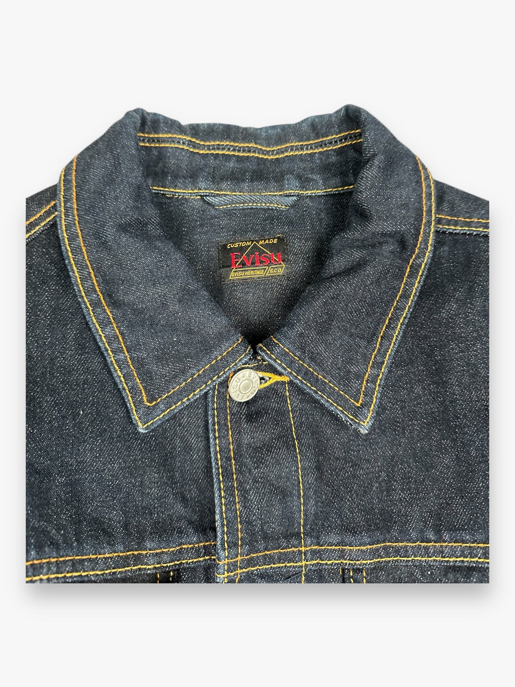 Evisu Denim Jacket Heritage Dragon Fuji