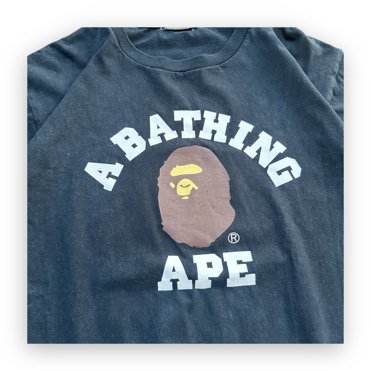 Tee Bape College Black (L)