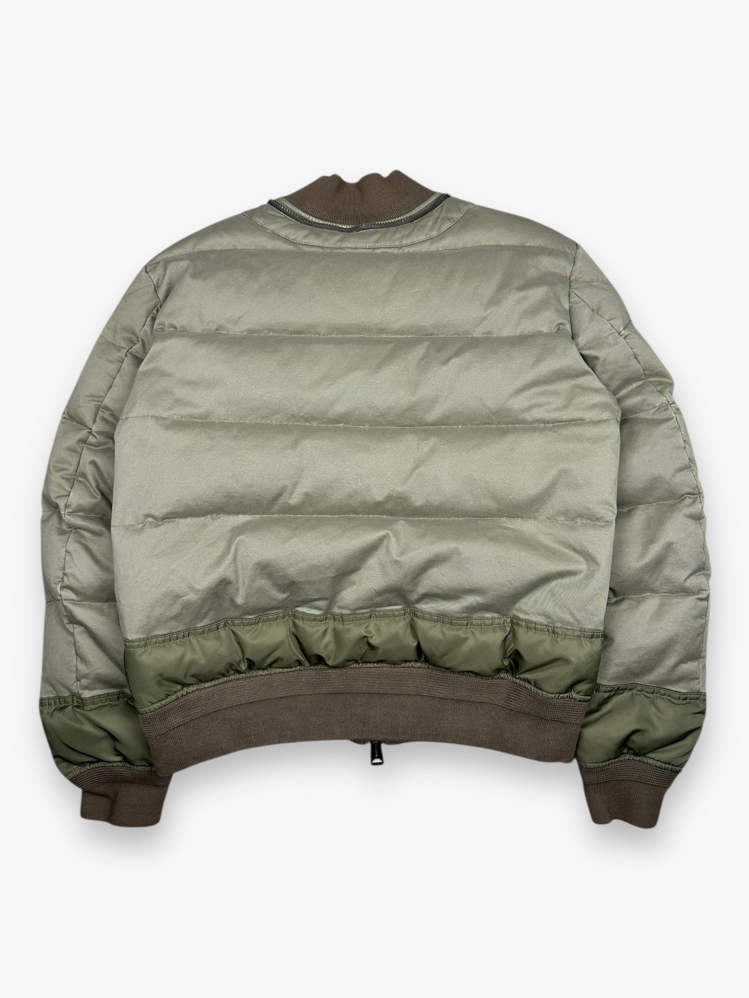 Moncler Rare Puffer Jacket MA-1 Japan Limited Edition Khaki