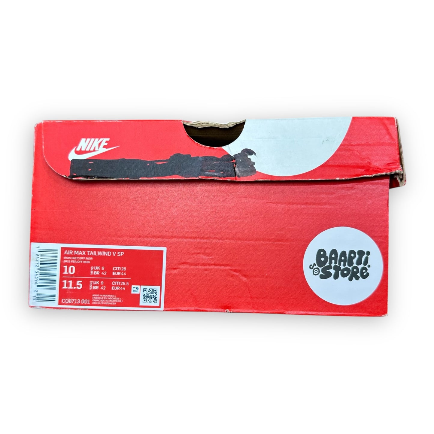 EU44 - US10 - UK9 • Air Max Tailwind 5 Iron Grey