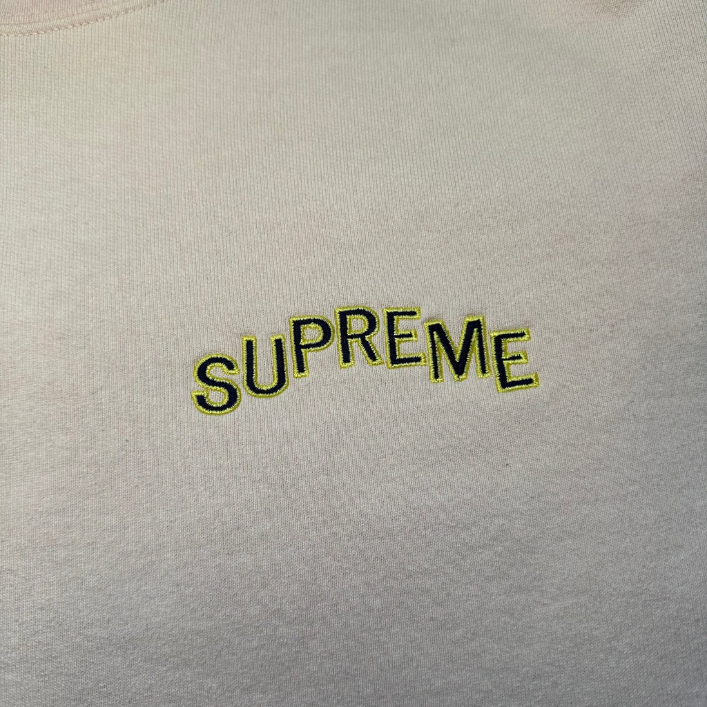 Supreme Arc Crewneck Sweatshirt Pale Pink FW17