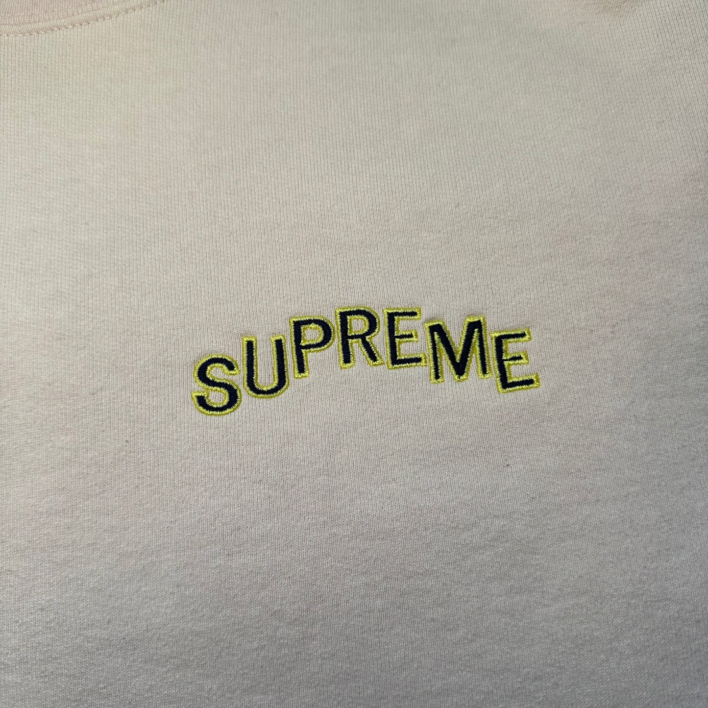 Sweatshirt Crewneck Supreme Arc Pale Pink FW17 (L)