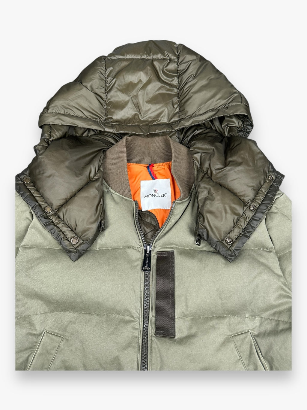 Moncler Rare Puffer Jacket MA-1 Japan Limited Edition Khaki