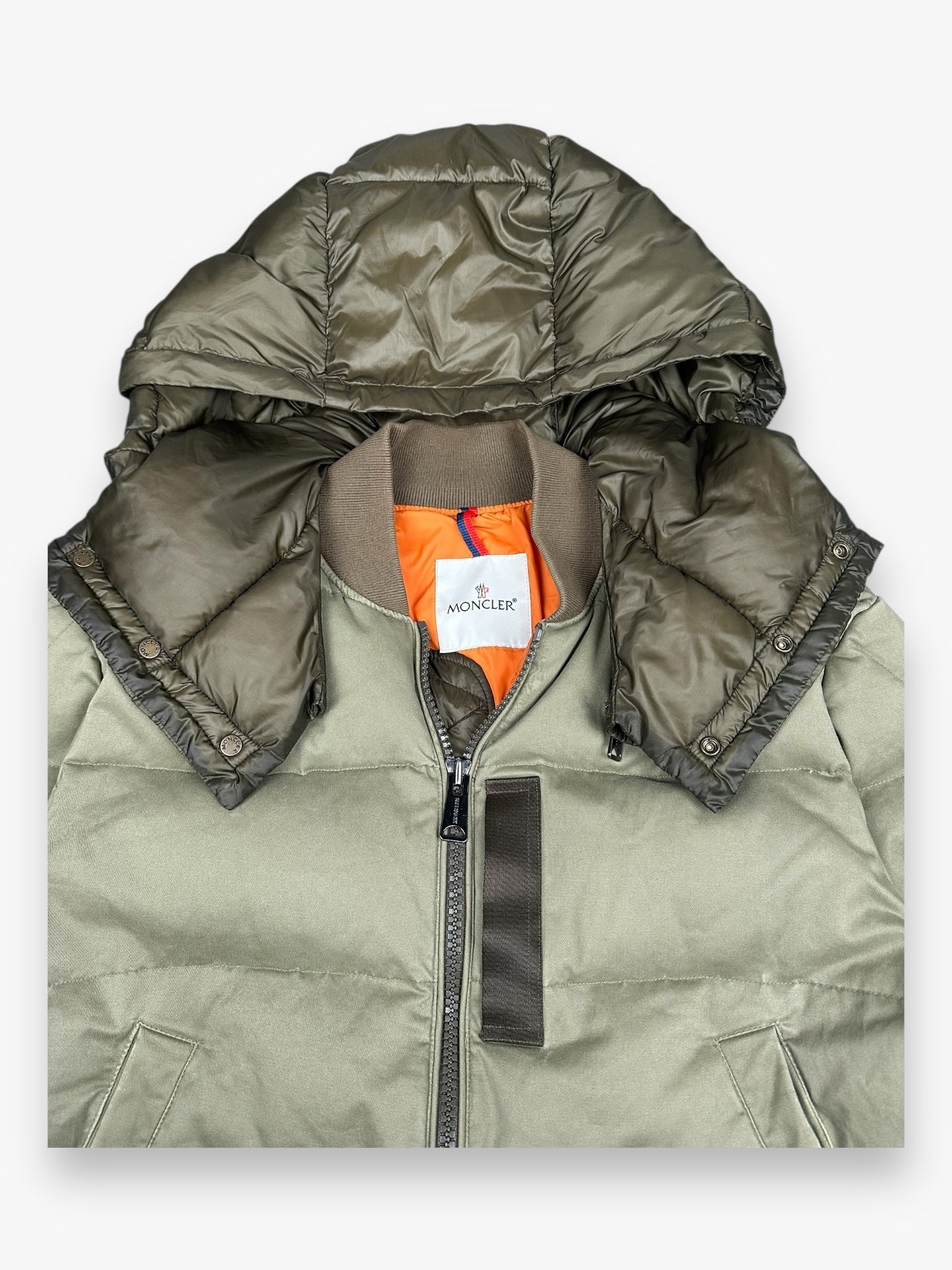 Moncler Rare Puffer Jacket MA-1 Japan Limited Edition Khaki