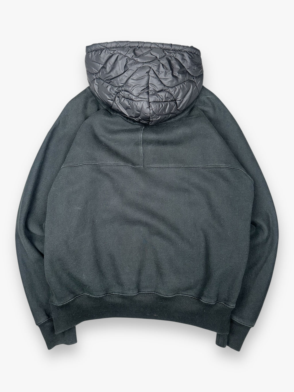 Sweatshirt Hoodie Palace Baffled Black