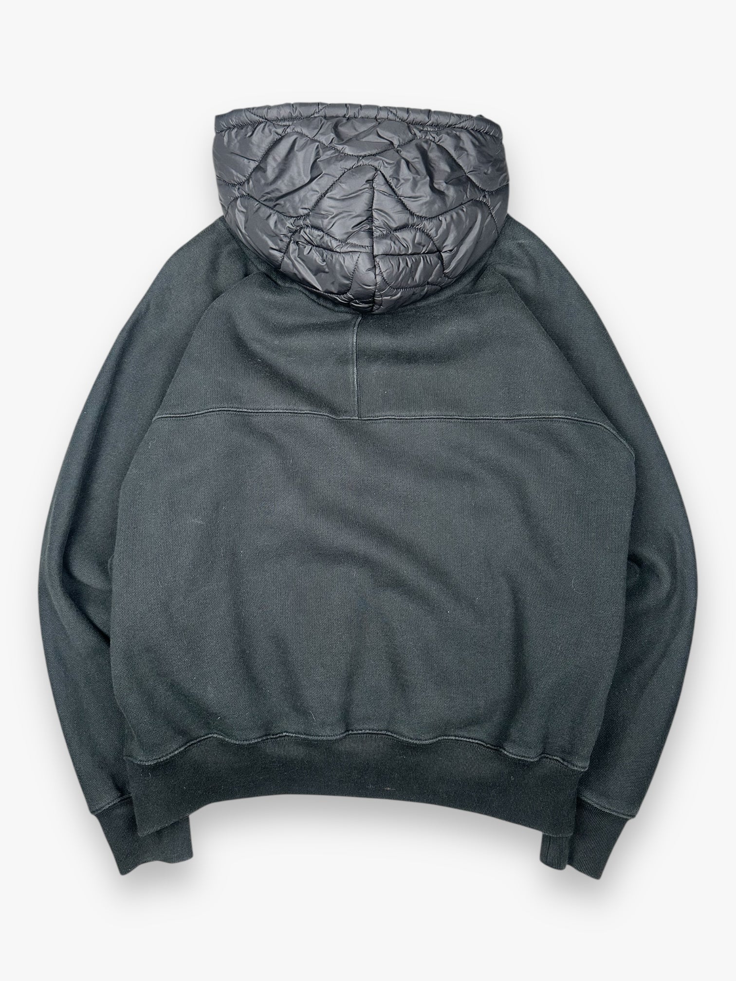 Sweatshirt Hoodie Palace Baffled Black