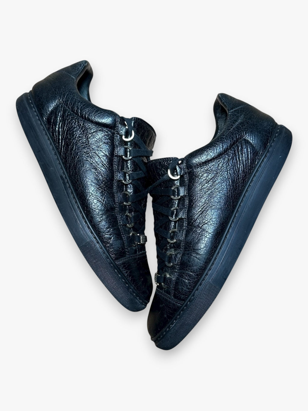 Balanciaga Arena Low Leather Black