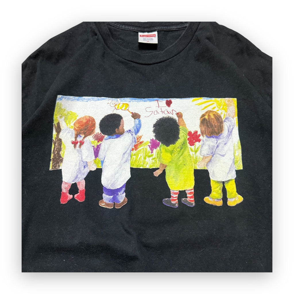 Tee Supreme Kids Black SS19