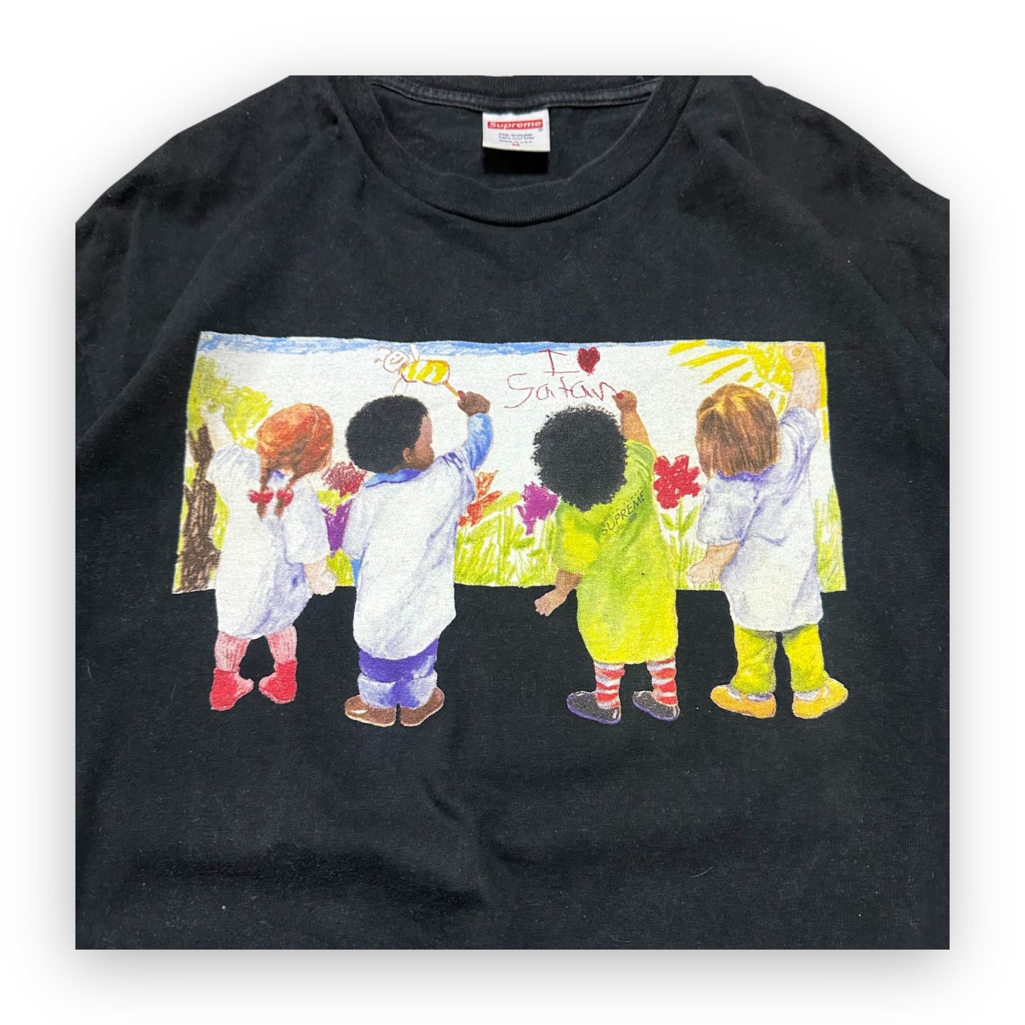 Tee Supreme Kids Black SS19 (M)