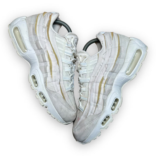 EU42.5 - US9 - UK8 • Air Max 95 Comme des Garcons White