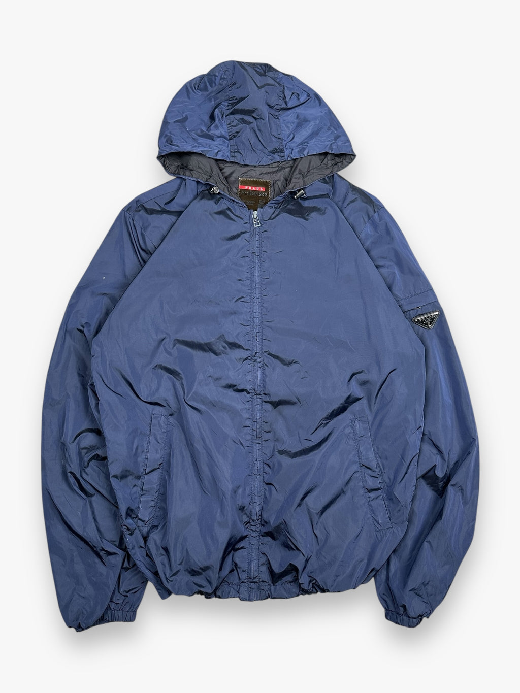 Jacket Prada Nylon Navy AW14