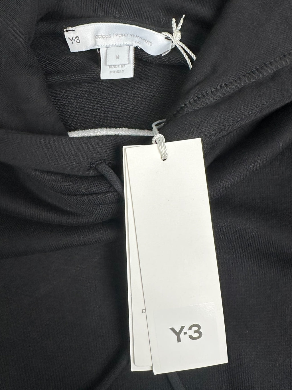 Y-3 Optmistic Illusion Hoodie Black