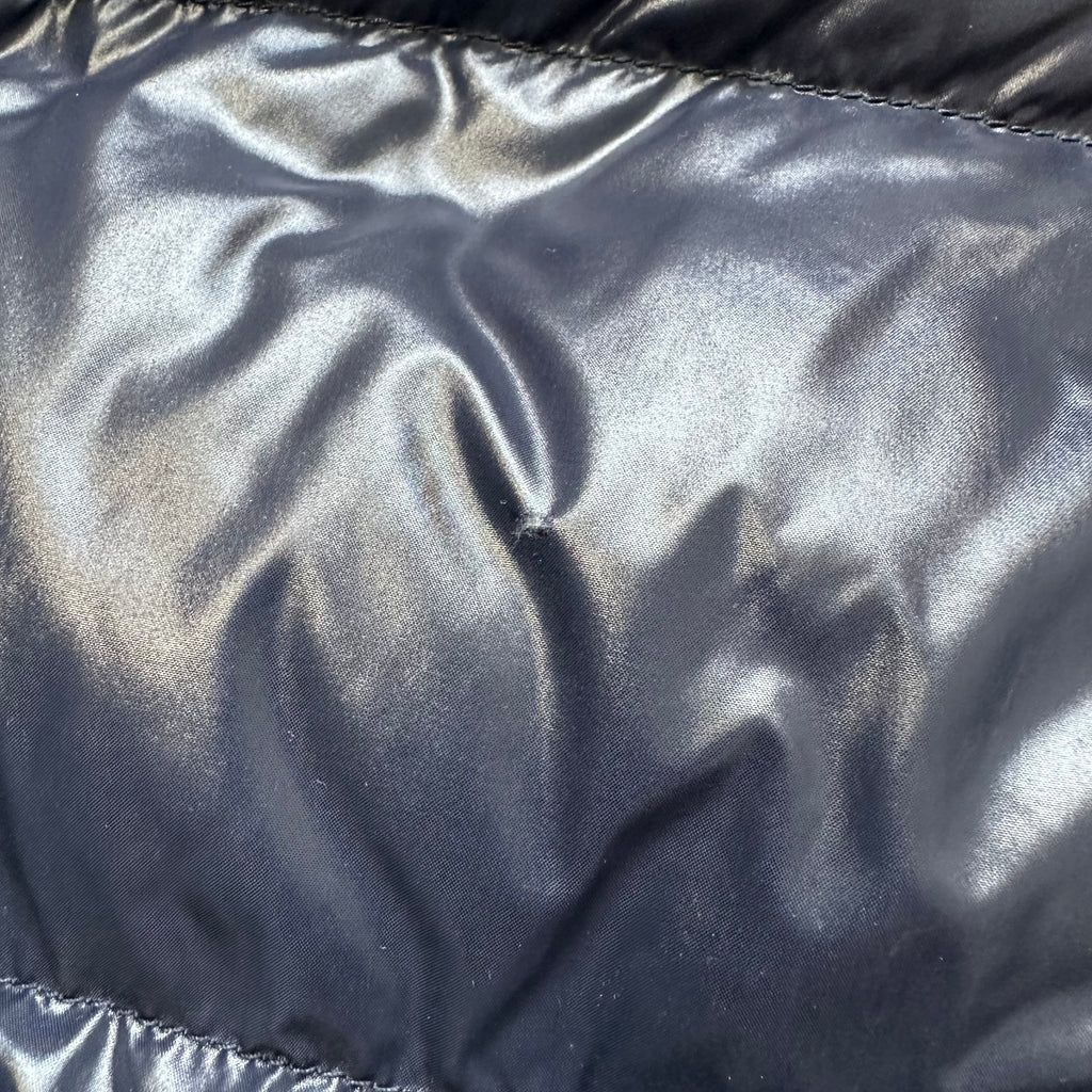 Puffer Jacket Duvetica Full Zip Navy Yellow