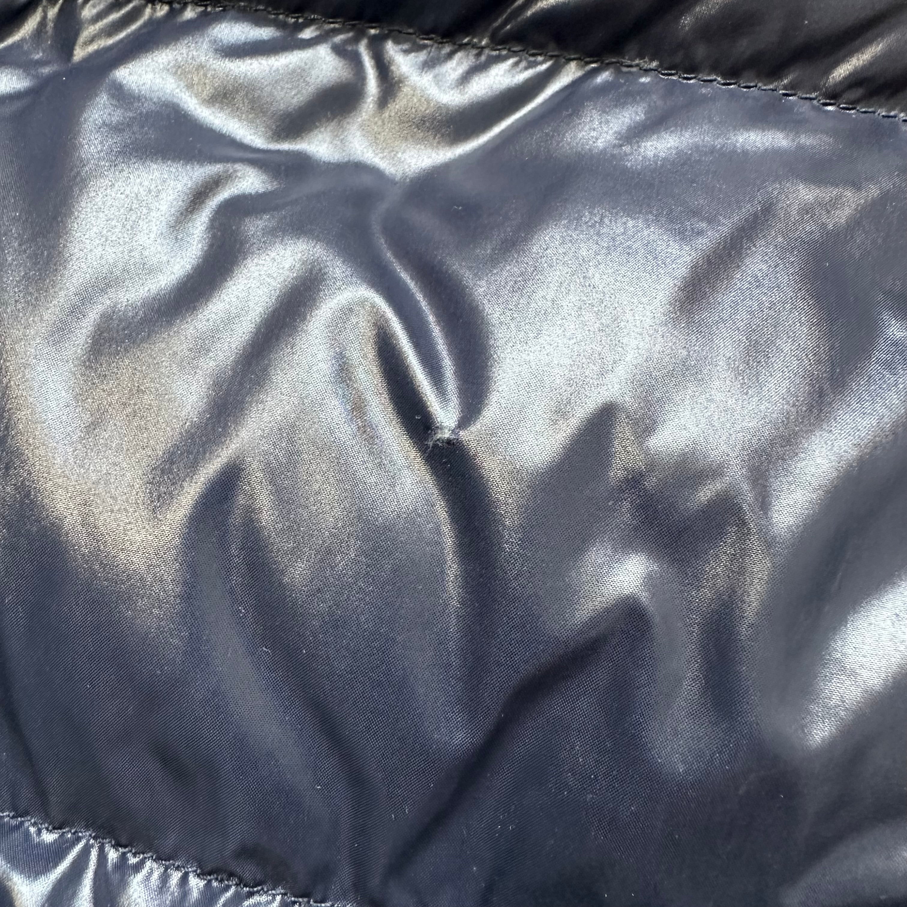 Puffer Jacket Duvetica Full Zip Navy Yellow