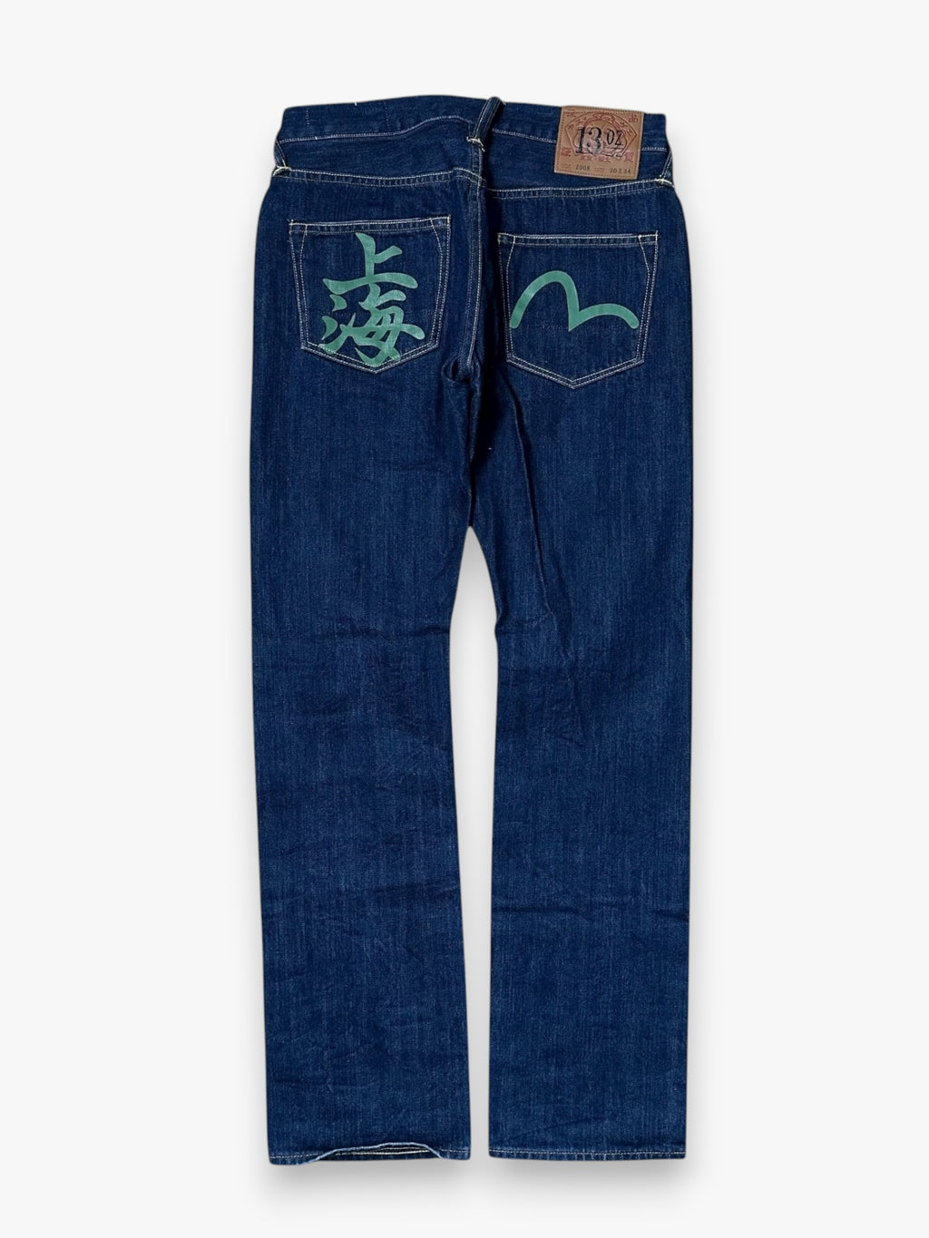 Jeans Evisu Seagull Green Lot 2008