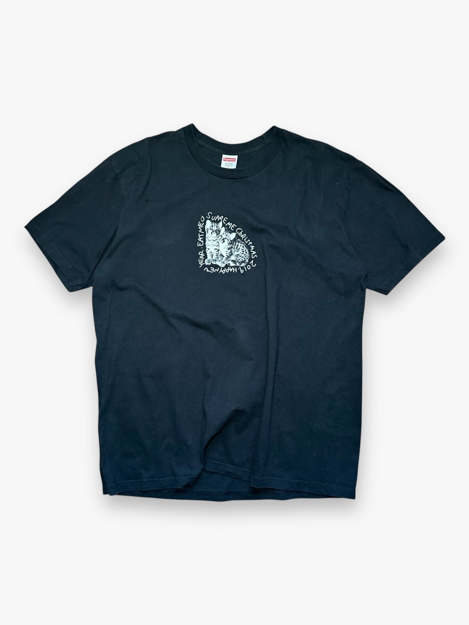 Supreme Eat Me Black Tee FW19