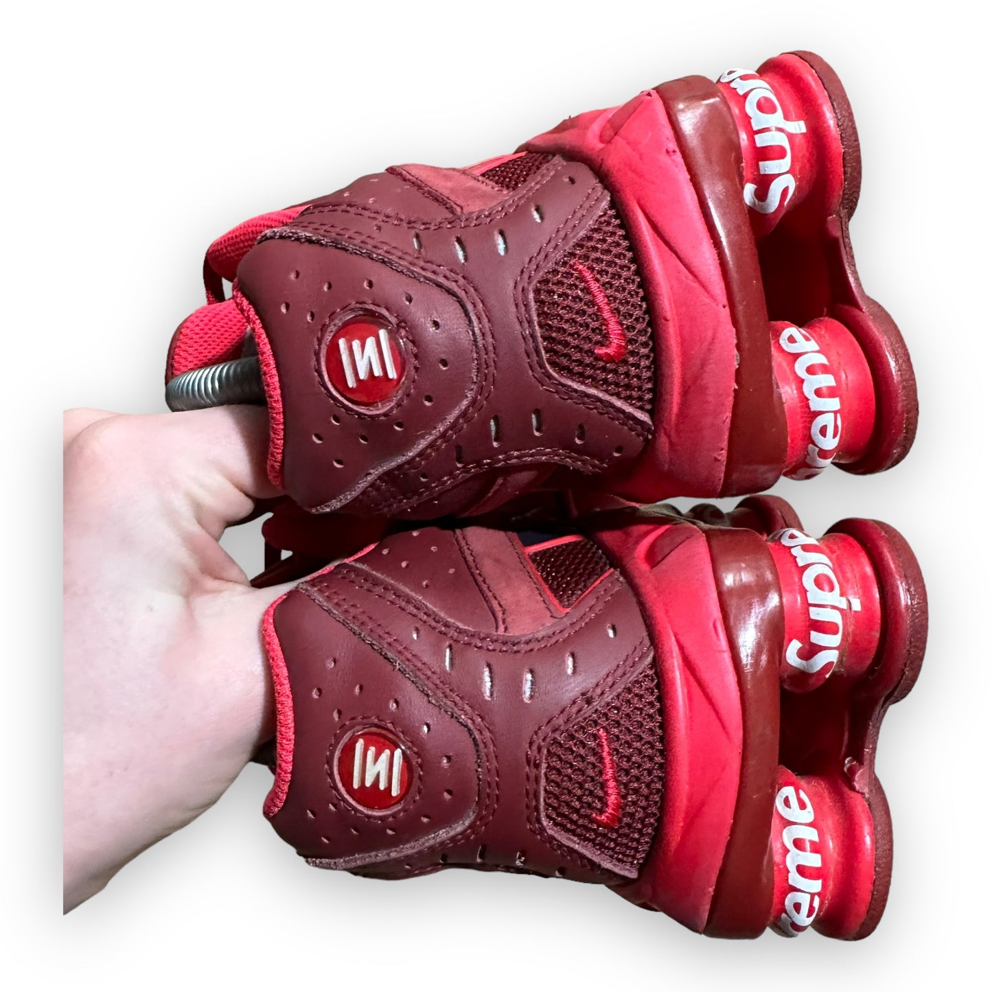 EU42.5 - US9 - UK8 • Shox Ride 2 Supreme Red