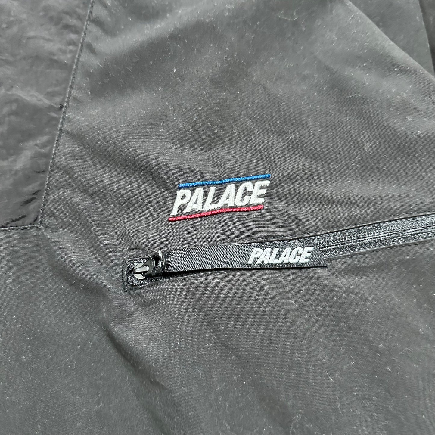 Jacket Palace Windbreaker Outer Shell Smock Black (L)
