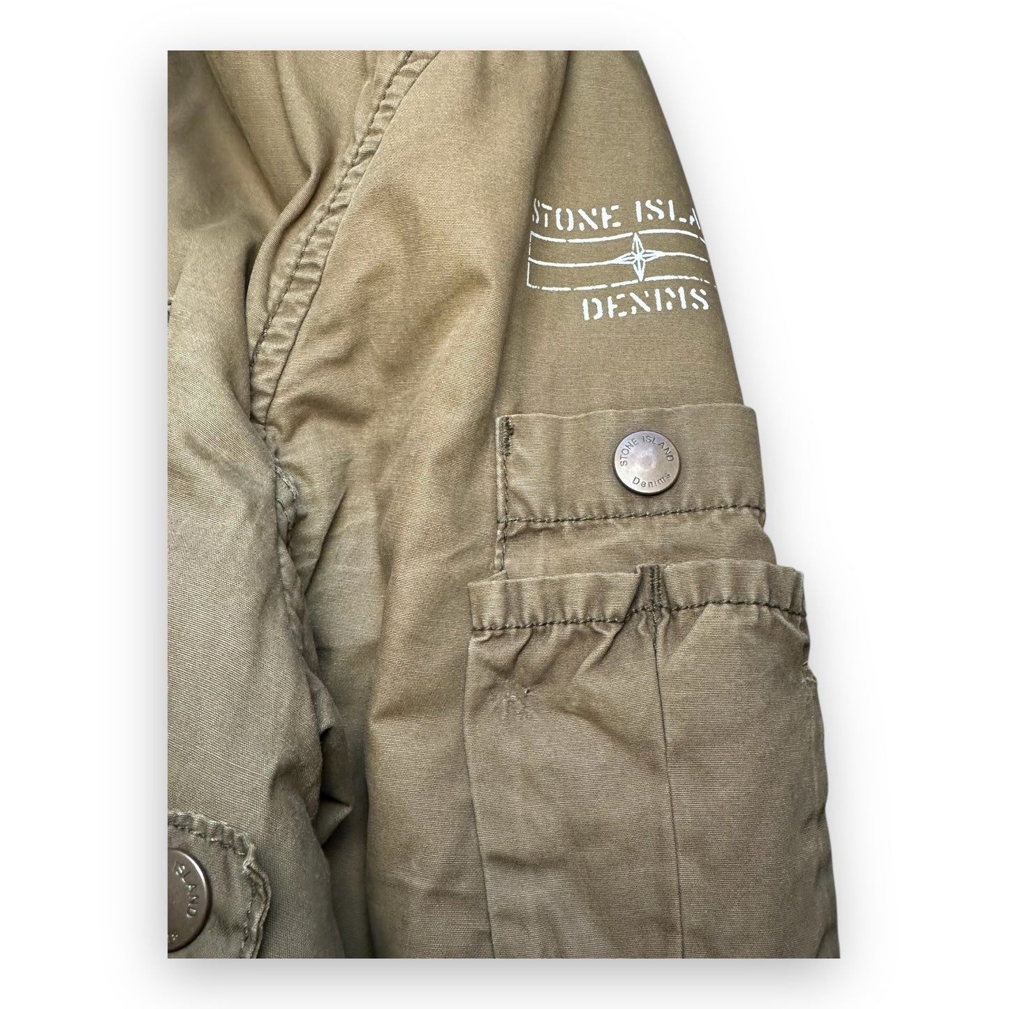 Jacket Stone Island Denims Bomber Brown AW08 (M)