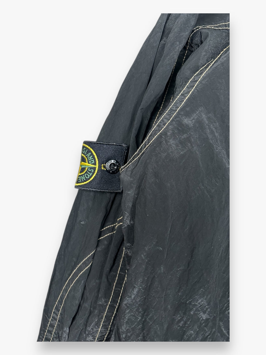 Stone Island Nylon Jacket Black 00s