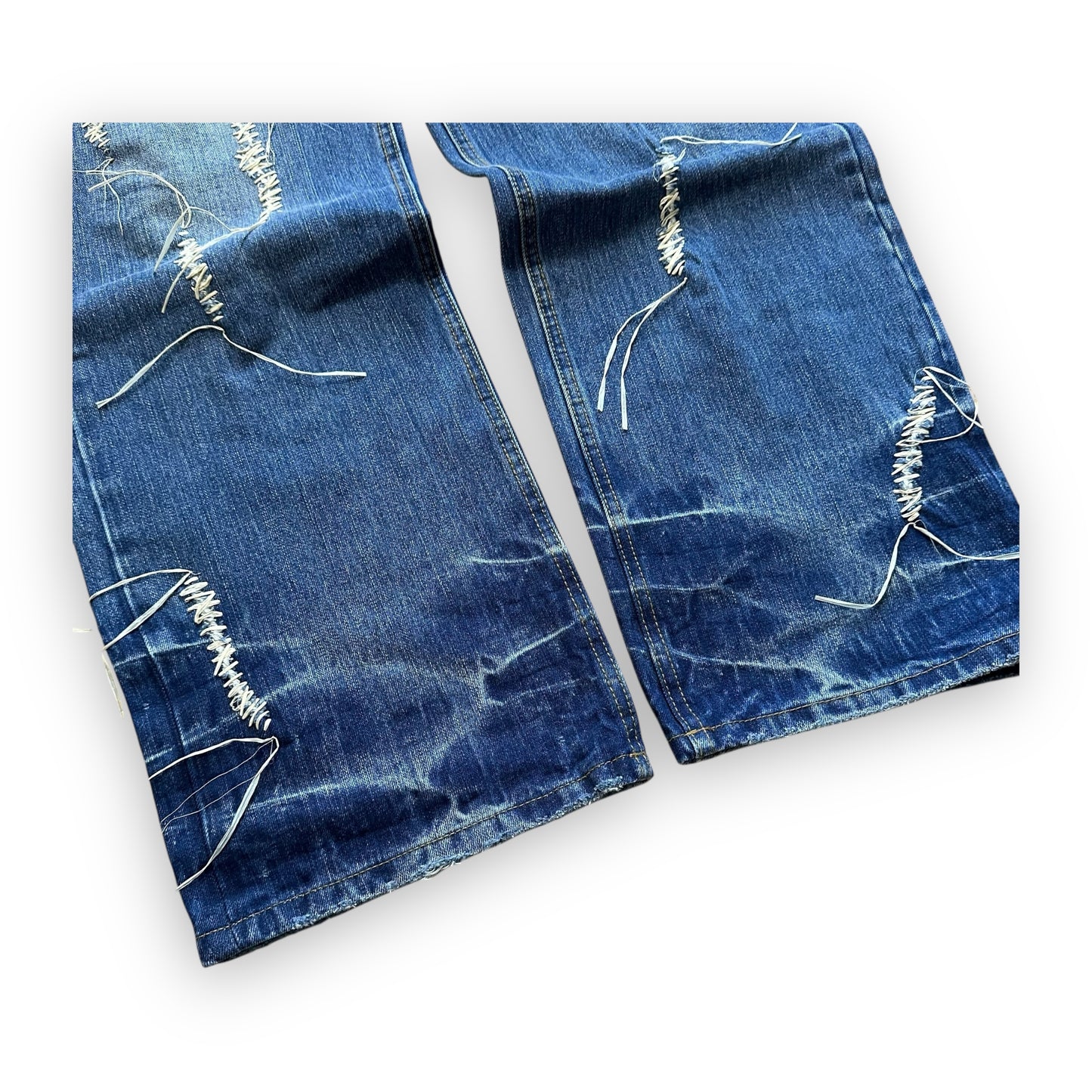 Jeans Jacquemus « Le Raphia » Destressed Ropes (M)