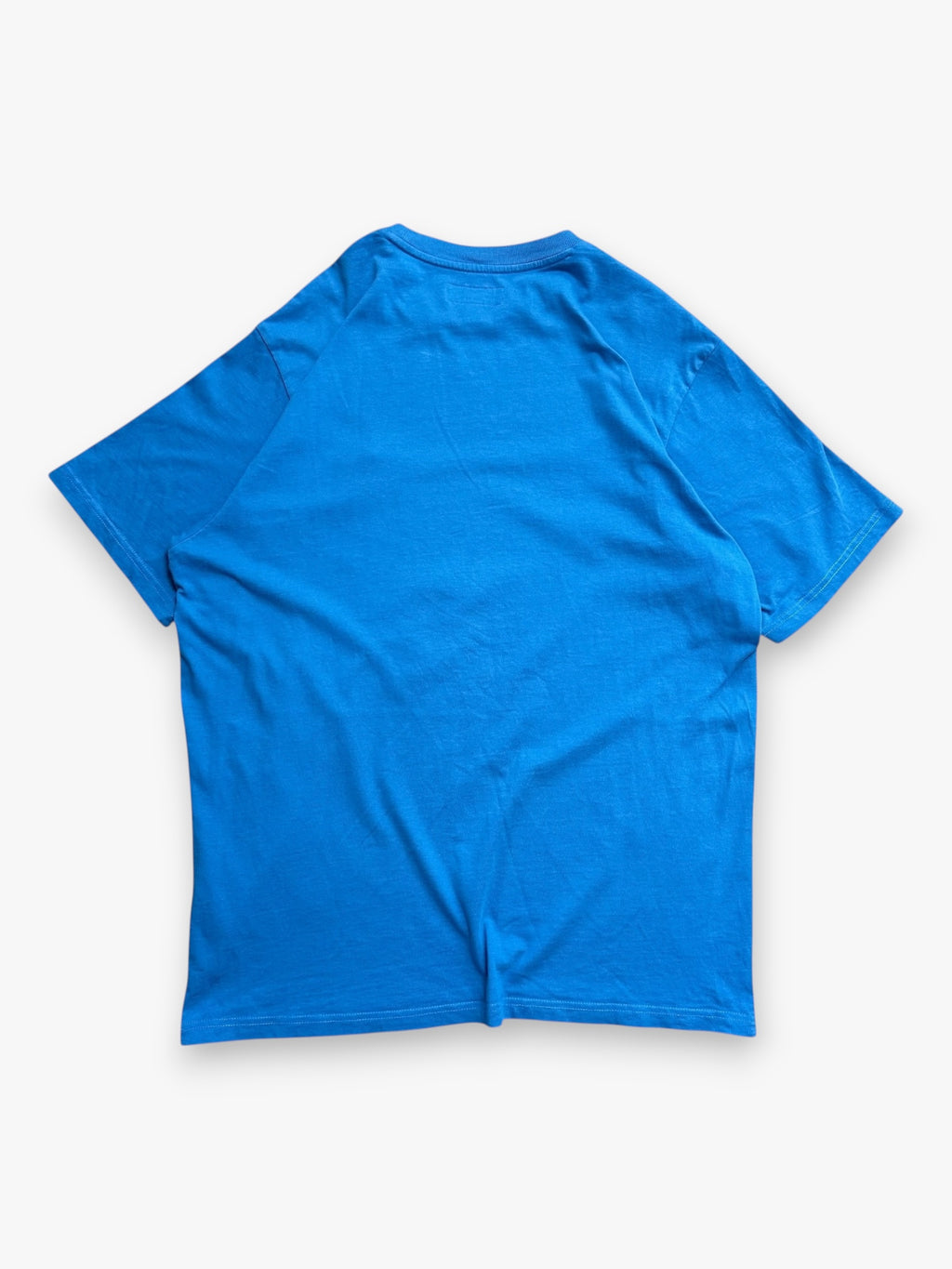 Tee Supreme Washed Tag Light Royal SS24
