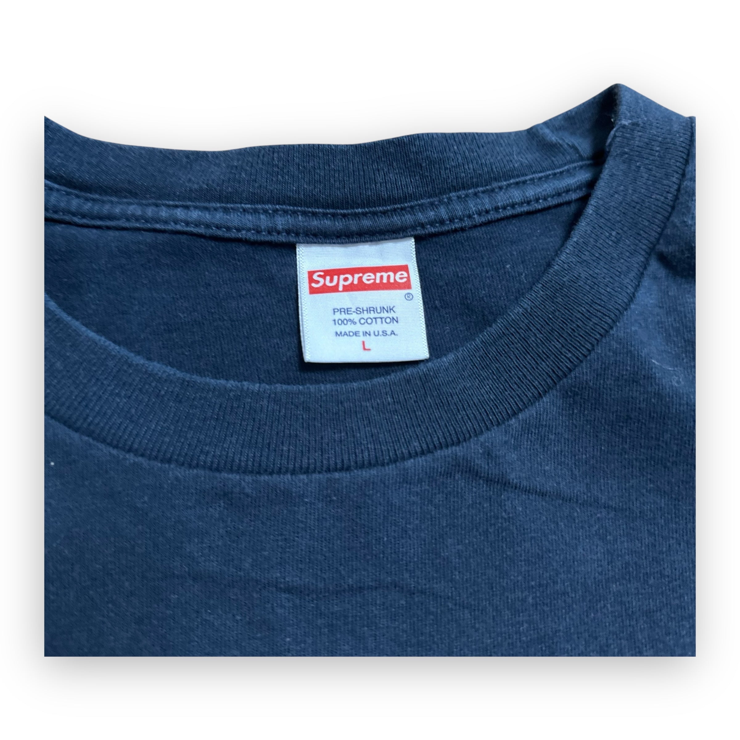 Tee Supreme Wind Navy/Orange SS21