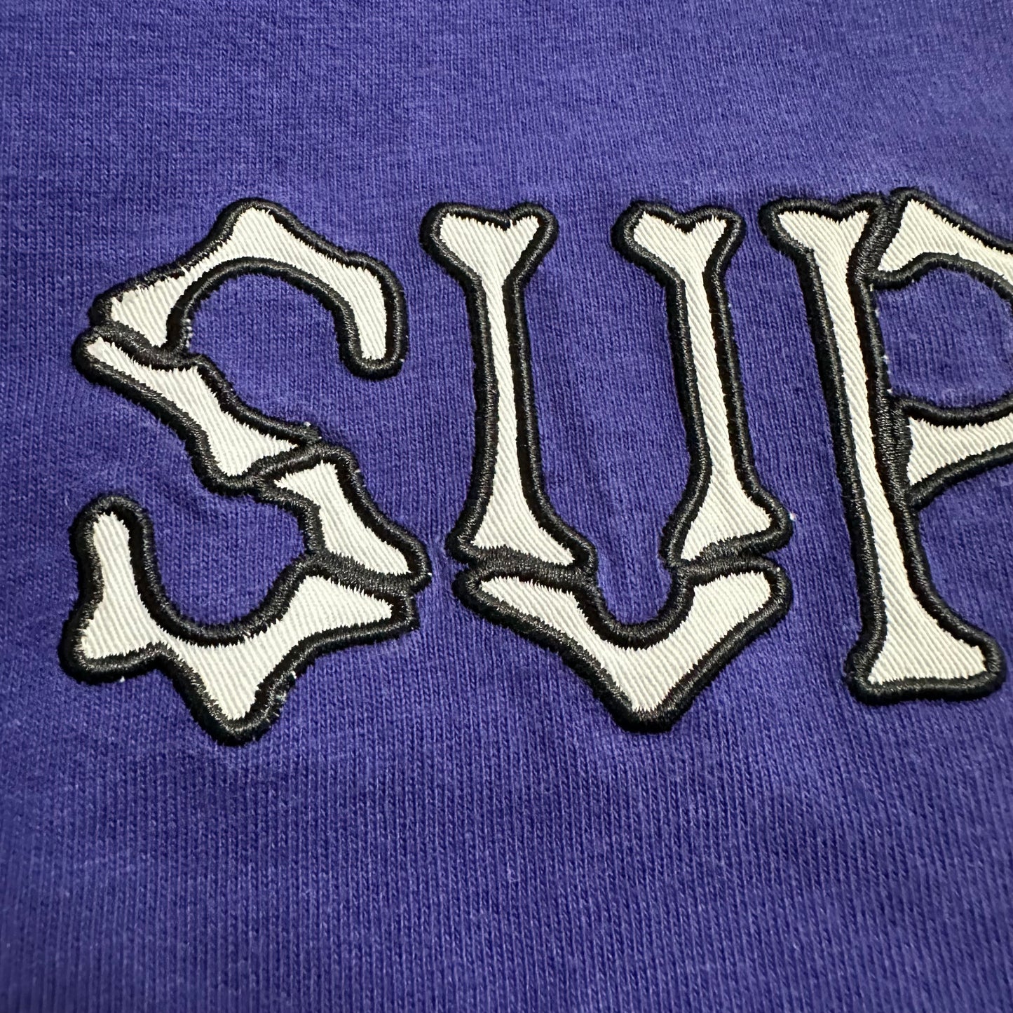 Tee Supreme Bones Dark Royal FW22 (L)