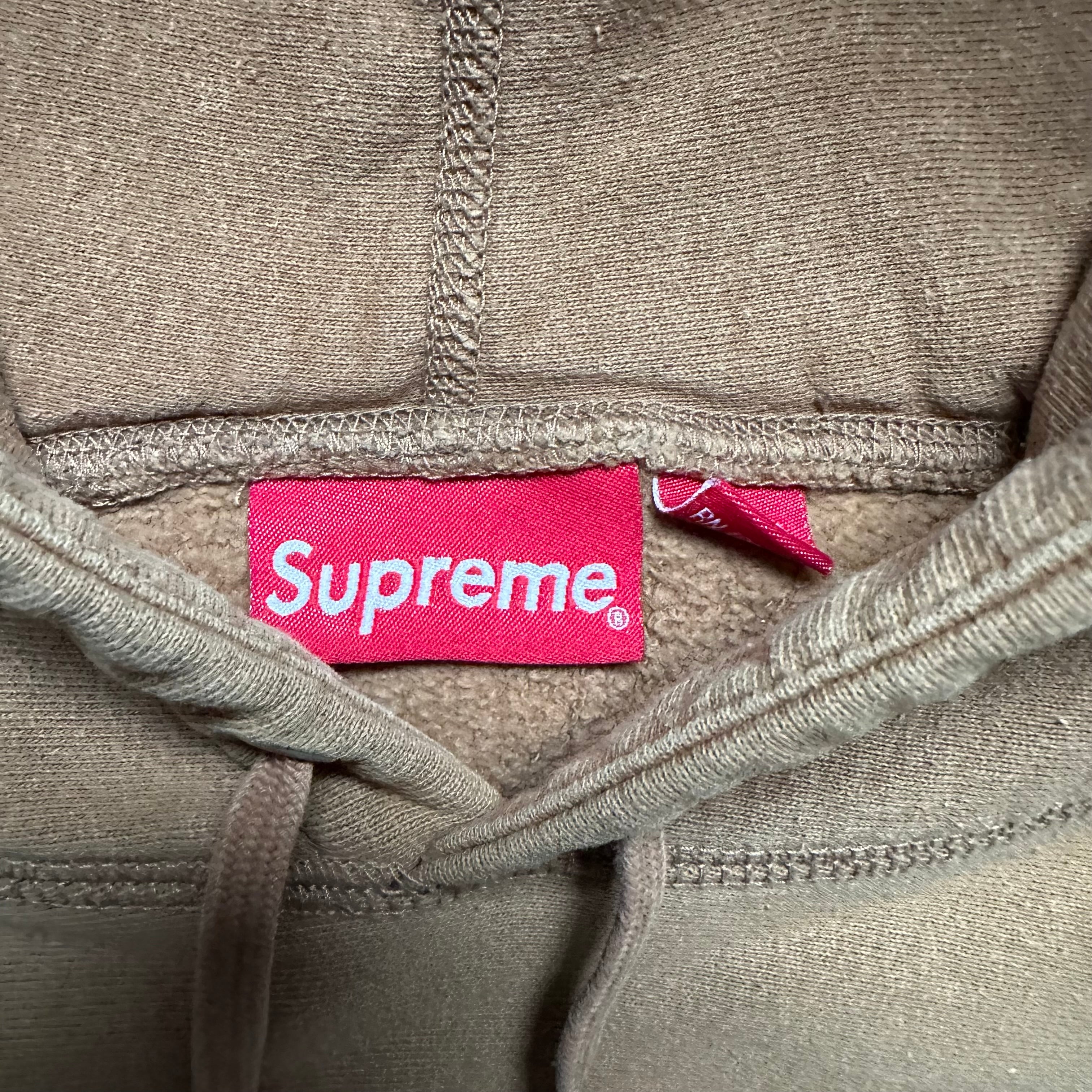 Sweatshirt Hoodie Supreme Chenille Brown SS19