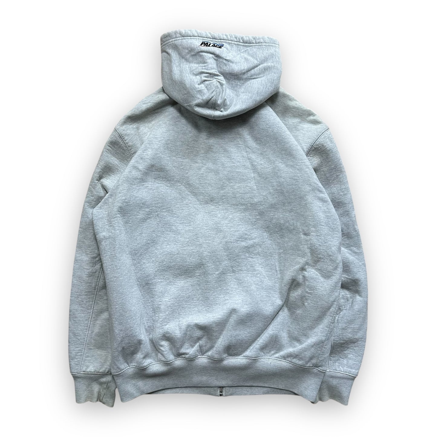 Sweatshirt Hoodie Zip Palace Ard Quality Grey (M)