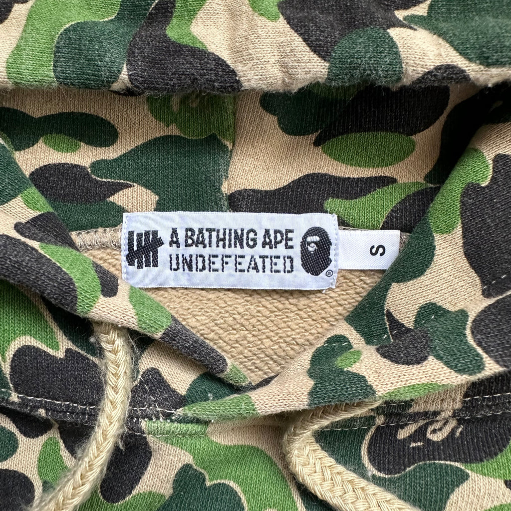 Sweatshirt Hoodie BAPE Undefeated ABC College Green
