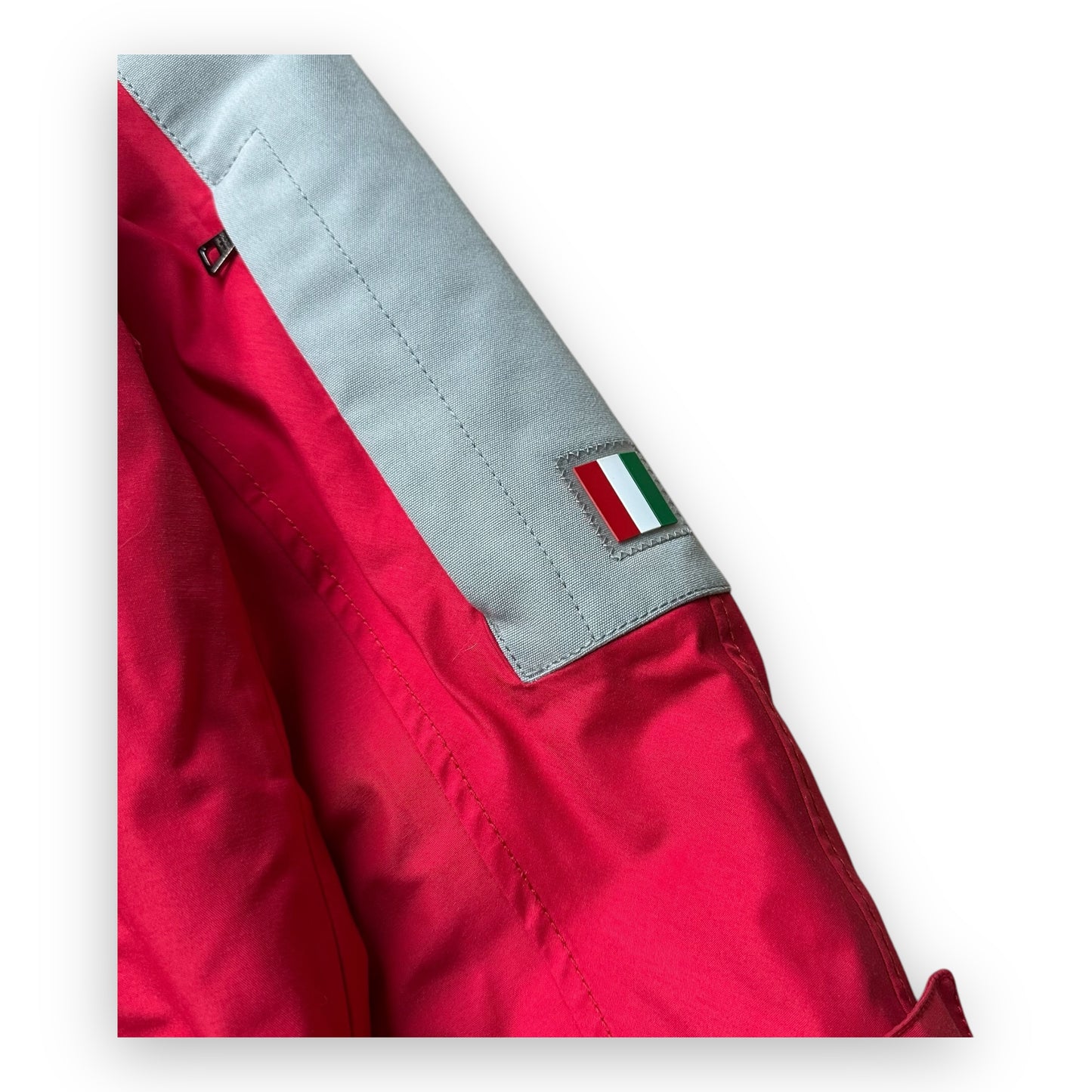 Jacket Prada Sport Gore-Tex Ski Red Grey vintage (M)