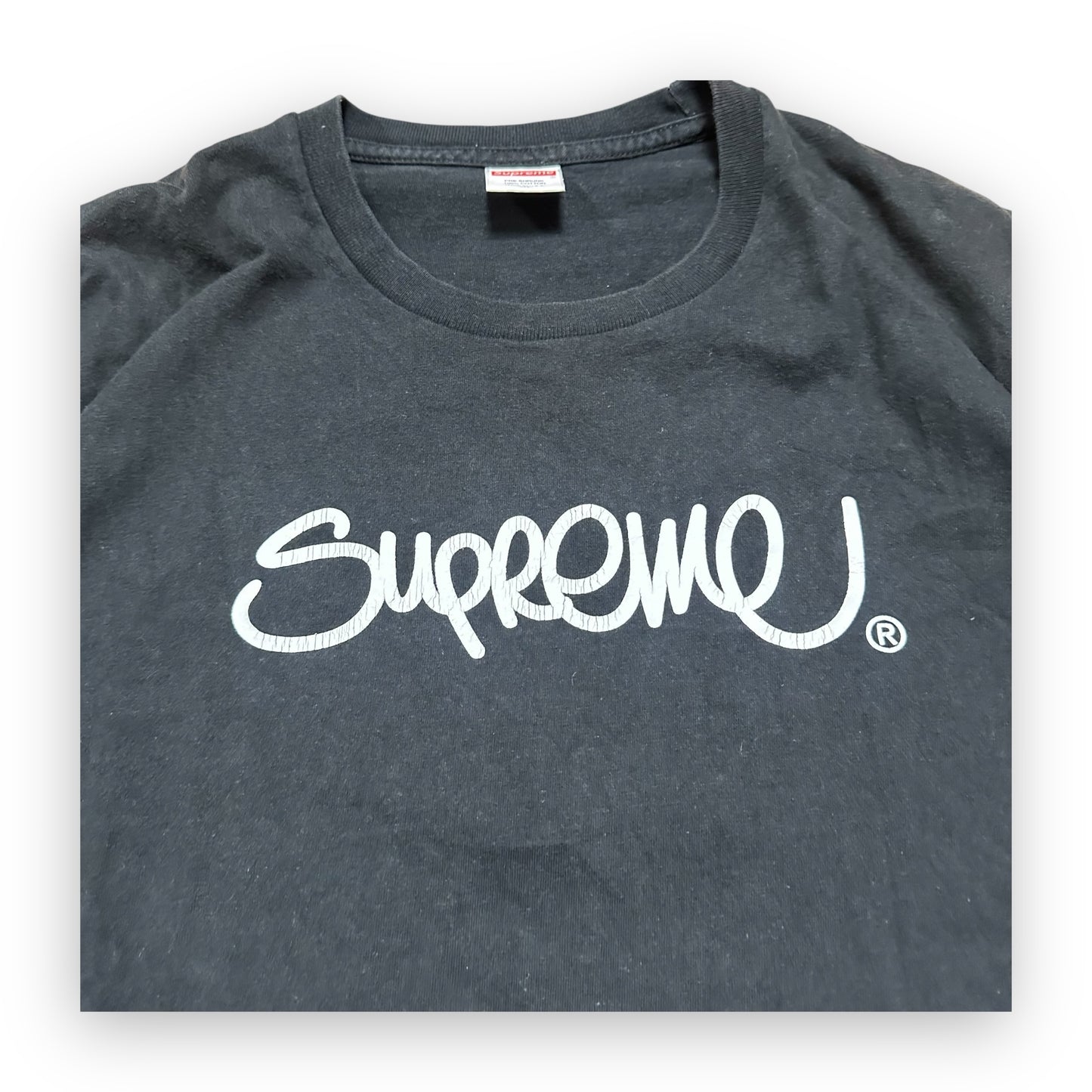 Tee Supreme Handstyle Black SS22 (XL)