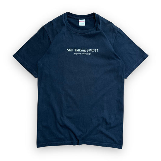 Tee Supreme Still Talking Black SS22 (S)