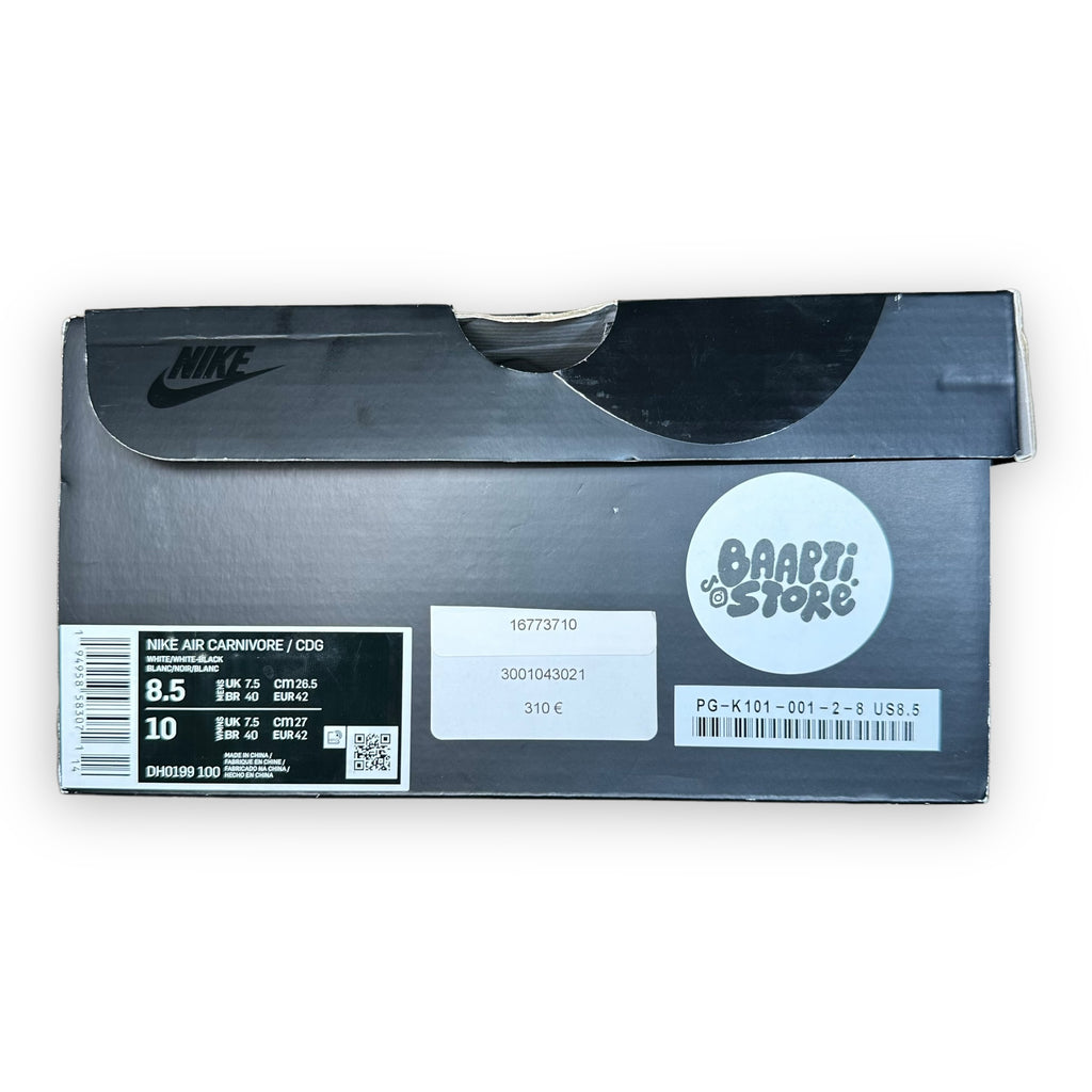 Air Carnivore Comme des Garcons White